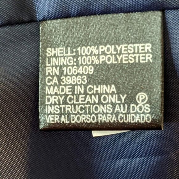 NWT Tahari Navy Blue & White Cutout Back Sheath Party Career Aileen Dress Size 6 - Picture 9 of 9